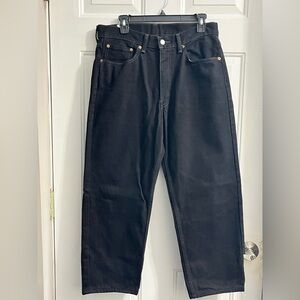 Levi's Men's Straight Black Jeans